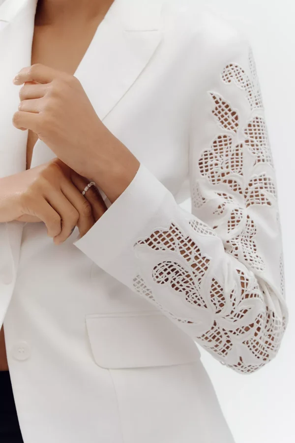Blazer Dolan Left Coast de Lino con Mangas Caladas - Imagen 4