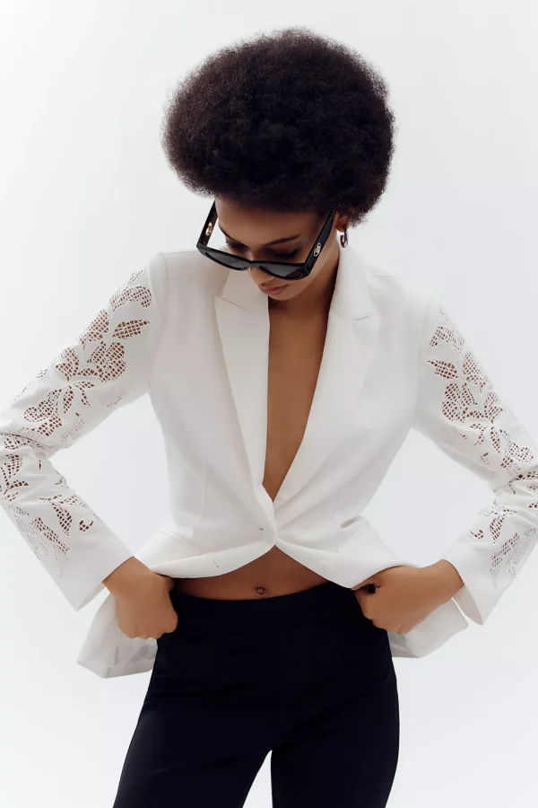 Blazer Dolan Left Coast de Lino con Mangas Caladas - Imagen 3