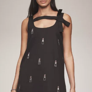 Mini Vestido Maeve con Lazo y Cutout