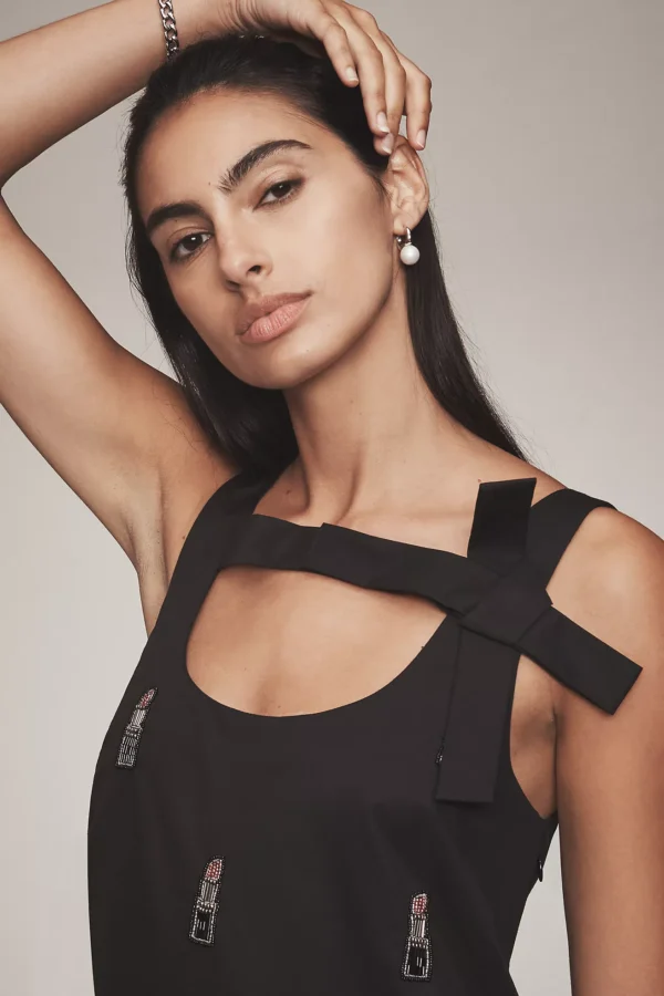Mini Vestido Maeve con Lazo y Cutout - Imagen 3
