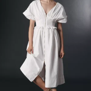 Vestido Blanco y largo