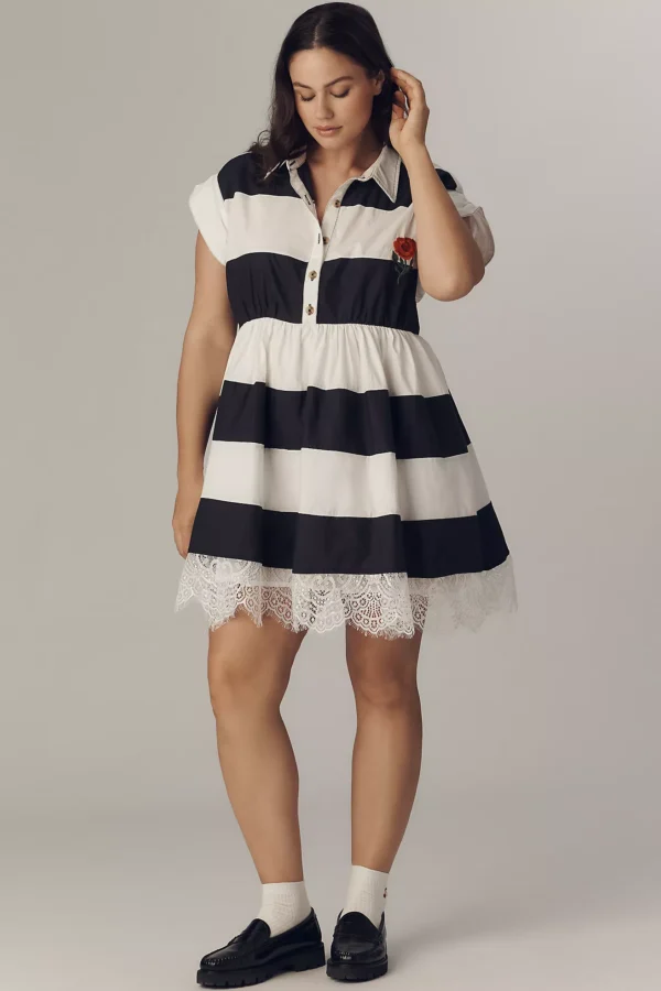 Mini Vestido de Manga Corta - Imagen 3