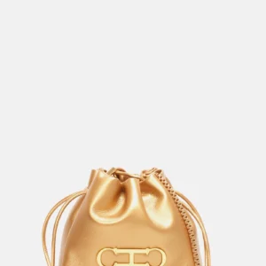 Initials Insignia Soft Bucket | Small Crossbody Bag