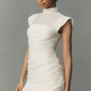 Vestido Mini Draped Lini BHLDN