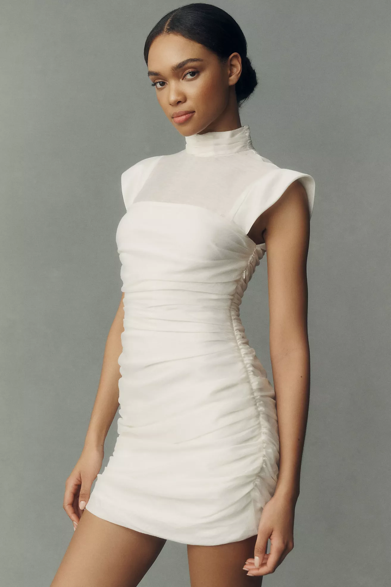 Vestido Mini Draped Lini BHLDN