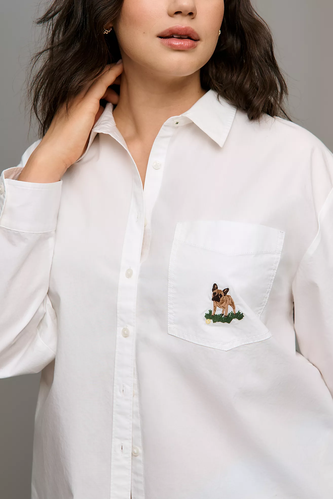 Camisa Bennet de Algodón Maeve - Imagen 3