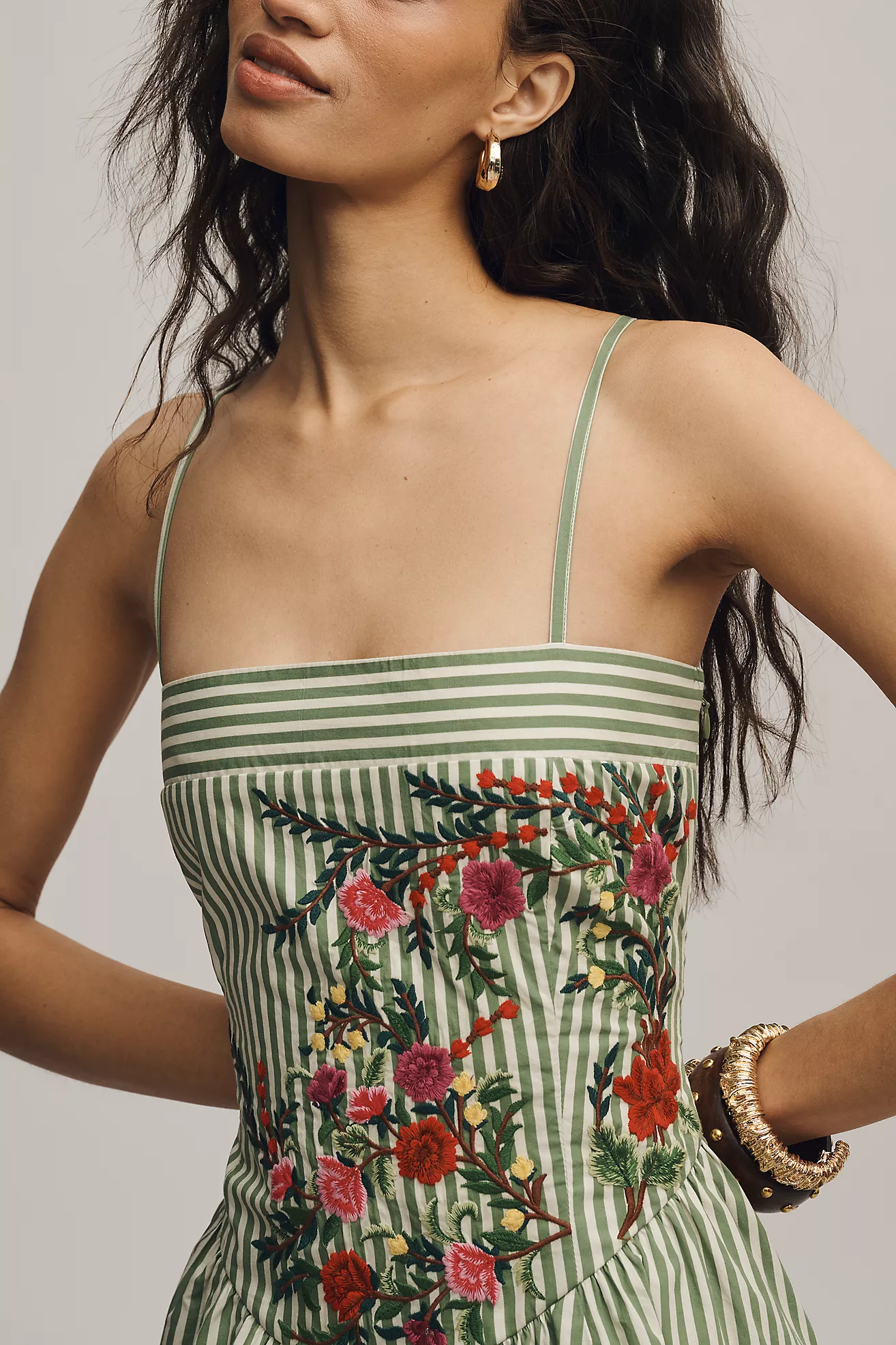 Vestido Mini Halter de Algodón Maeve - Imagen 5