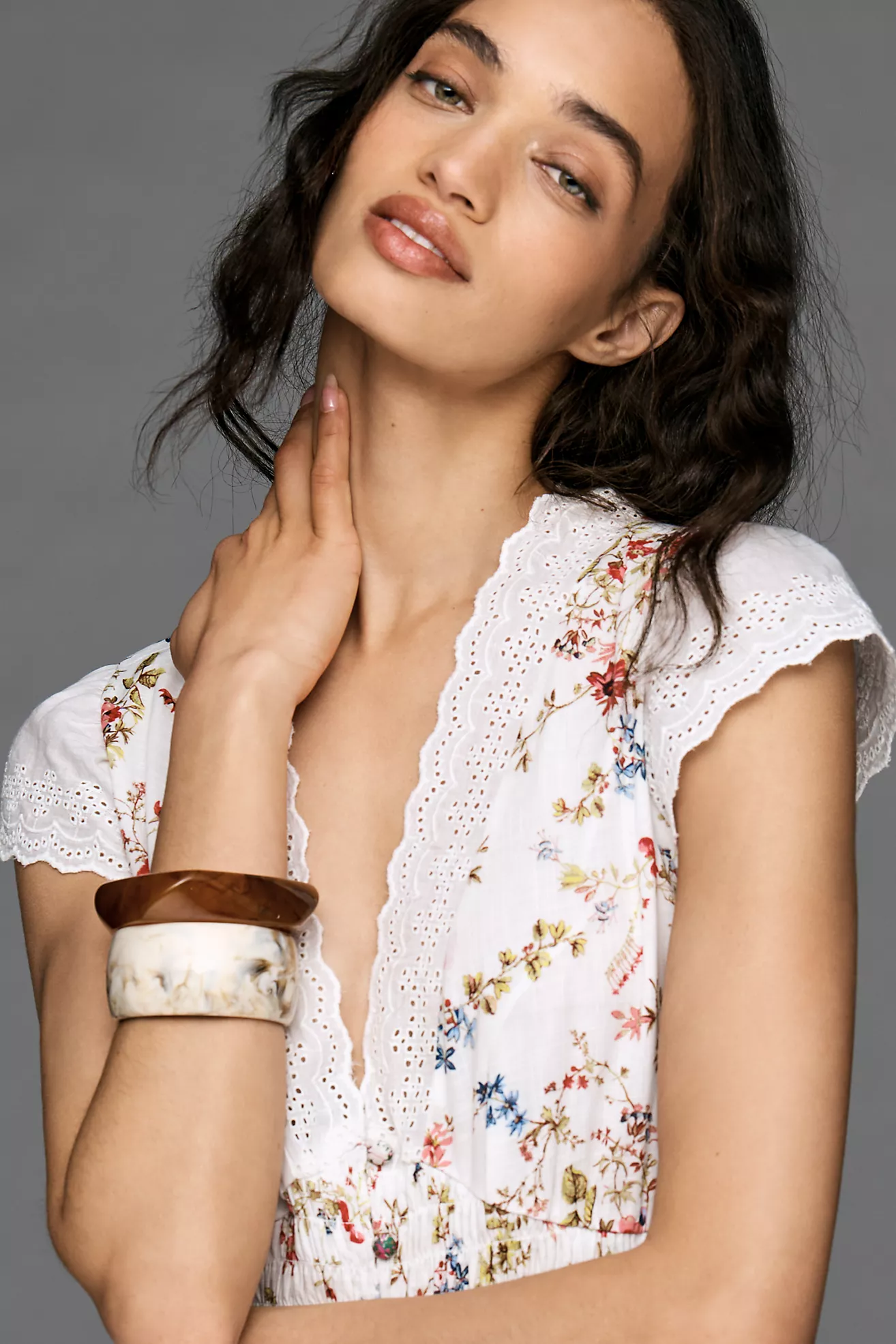 Vestido Midi Peregrine Tiered Deco - Imagen 3