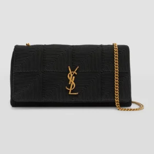 Bolso de Hombro Jamie Medium en Satén Acolchado — Saint Laurent