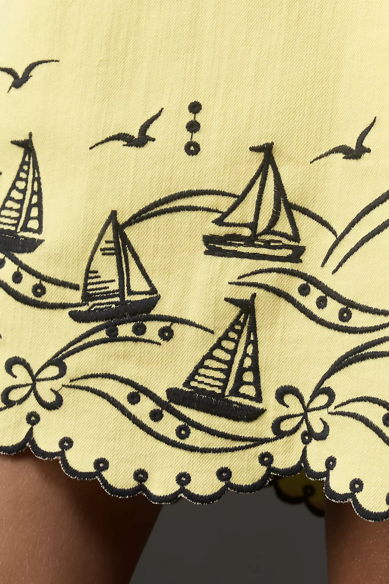 Vestido Mini Sail Away sin Mangas — Maeve - Imagen 3