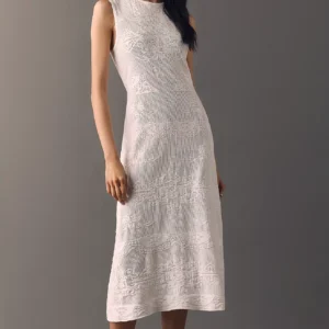 Vestido Maxi Ashley Crochet Knit — ALIGNE
